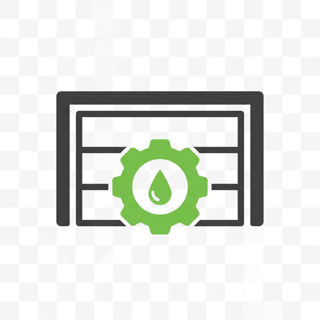 Garage door maintenance service